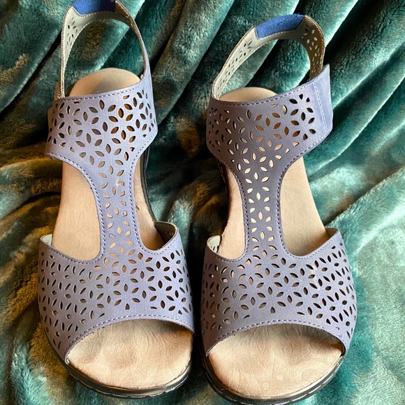 Jambu Sandals, Navy 8.5